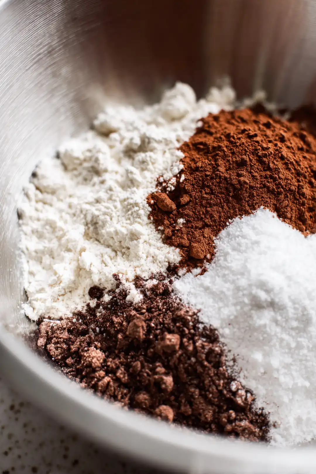 Combine dry ingredients in a mixing bowl