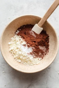 Combine the dry ingredients in a mixing bowl