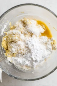 Combine the ingredients for the coconut mixture