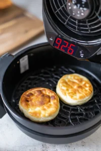 Cook chicken tenders for 6-8 minutes until golden brown and hot throughout, flipping halfway for even cooking
