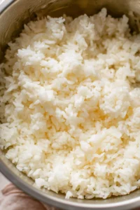 Cook sushi rice and let it cool