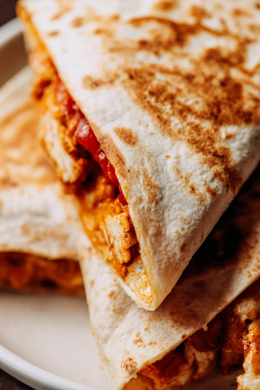 Cook the crunchwrap until golden brown and crispy