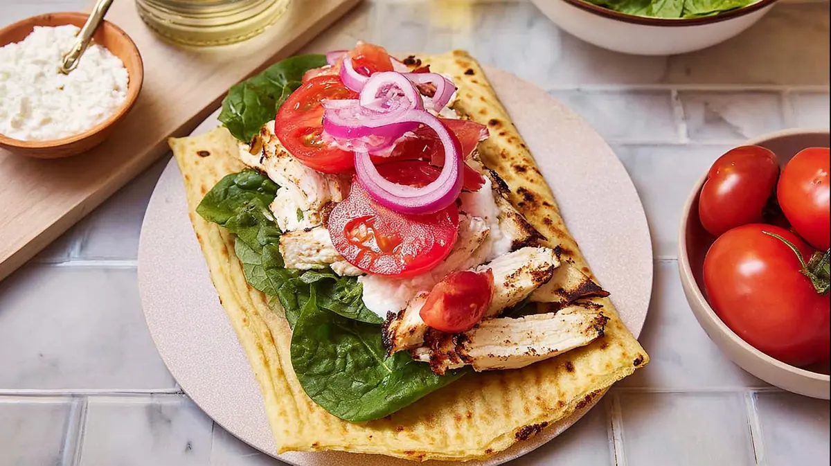 Cottage Cheese Flatbread