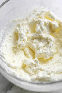 Cream the butter and sugar together until light and fluffy