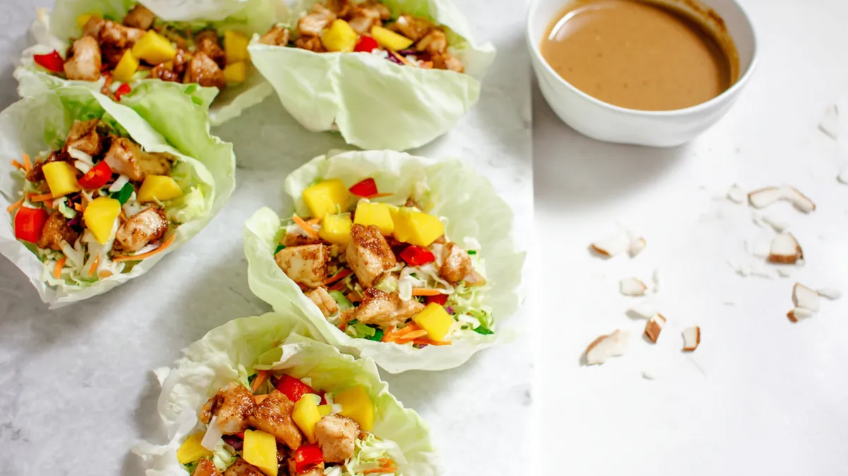 Crunchy Cabbage Taco Wraps
