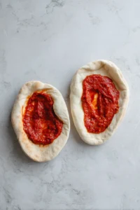 Cut each pita bread in half to create pockets