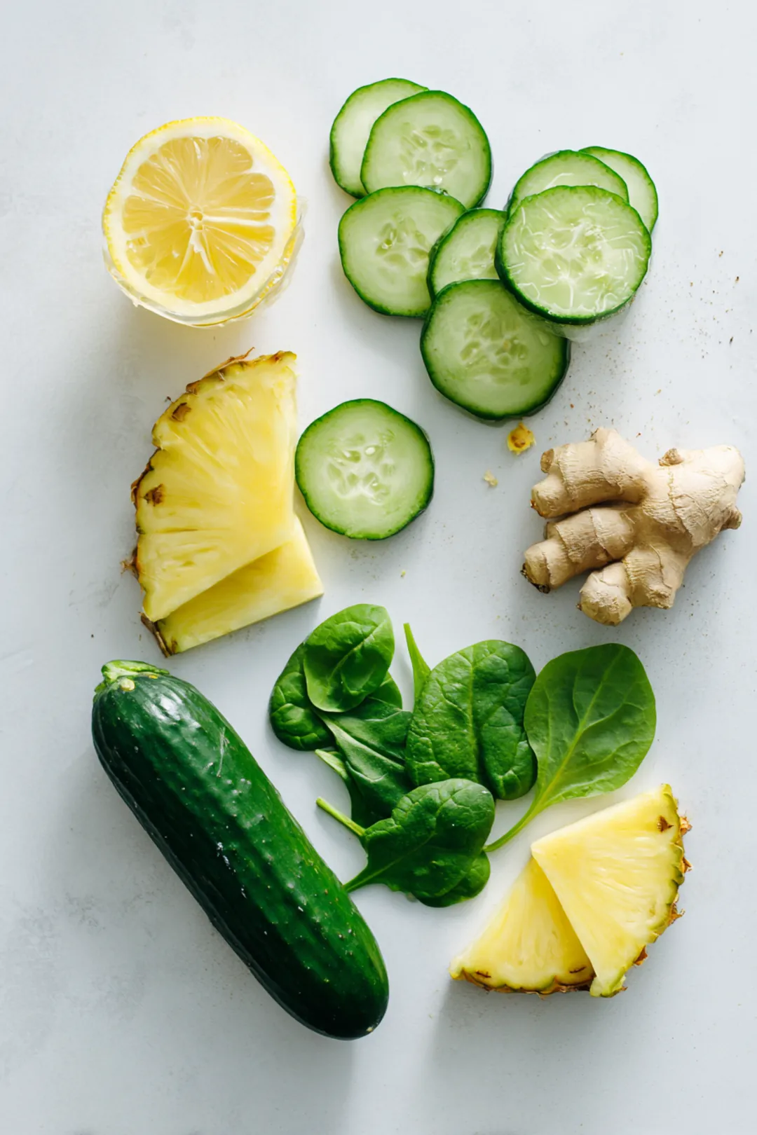 Digestive gut health glow juice ingredients