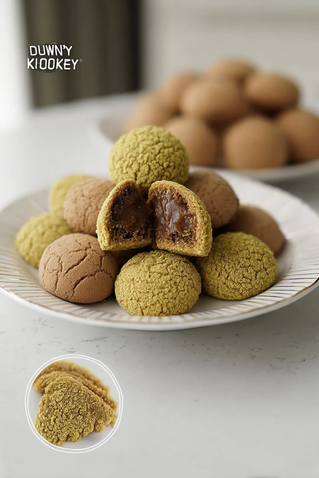 Dujjonku - Dubai Chewy Pistachio Cookies