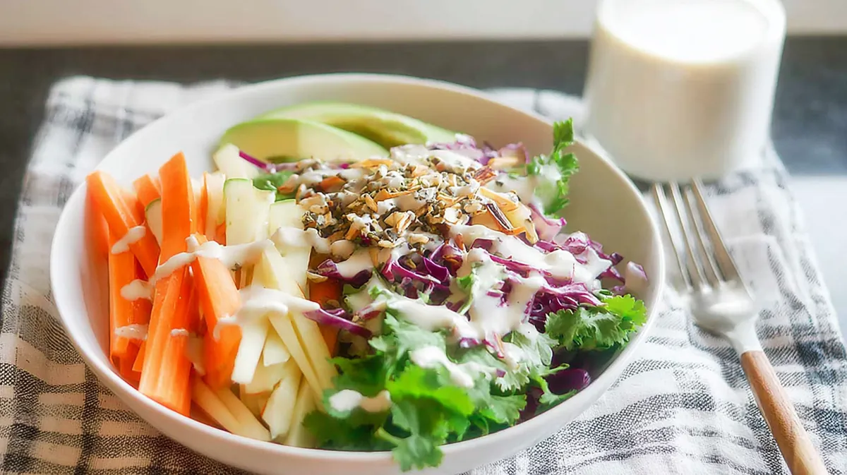 Fermented Kefir Salad Dressing