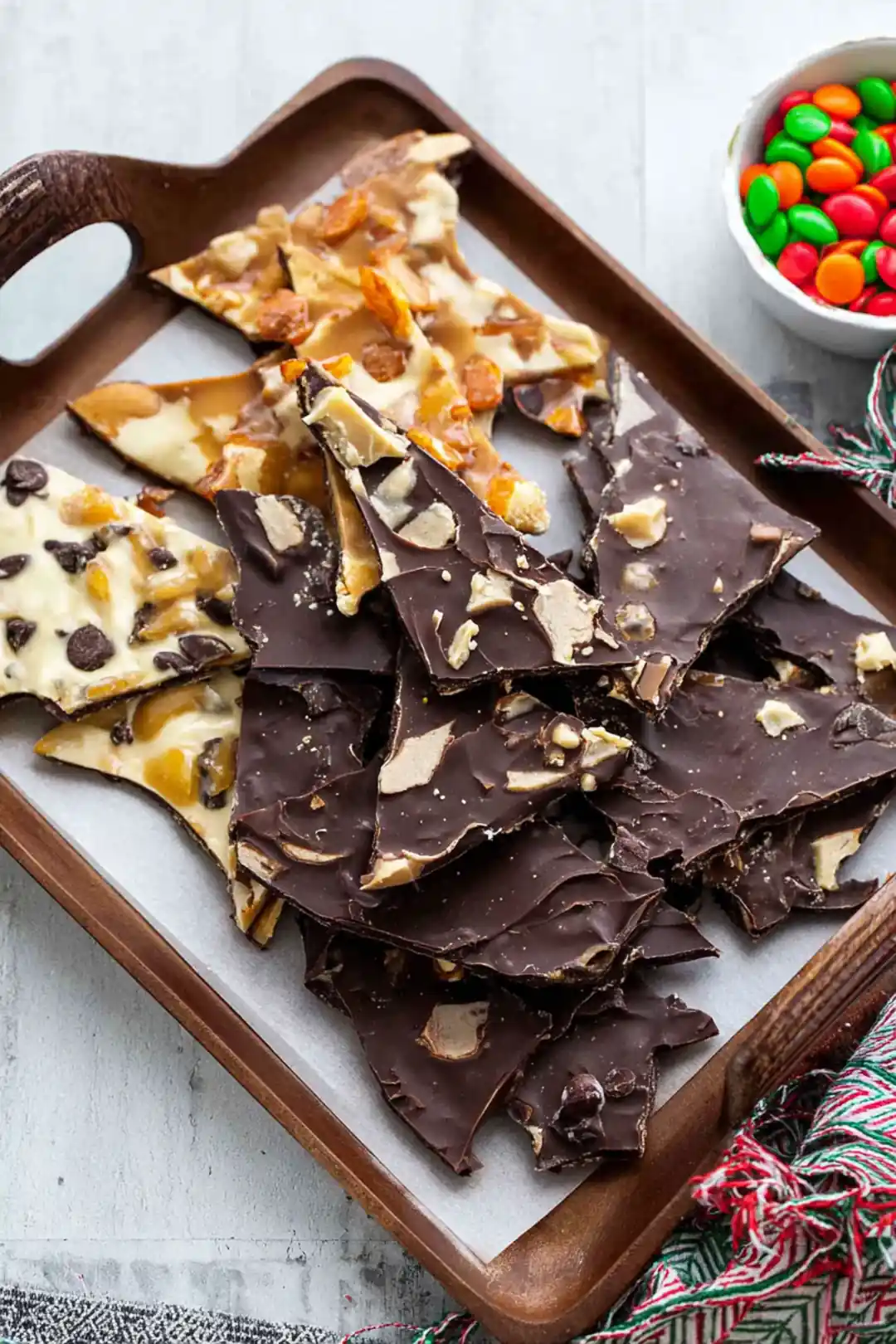 Flourless Passover Chocolate Bark Surprise