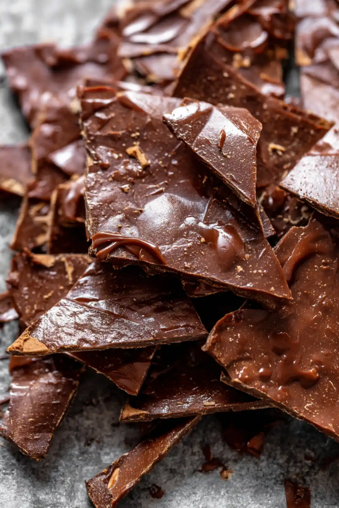 Fold in the broken matzo pieces until well coated with the chocolate