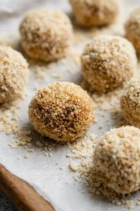 Form the mixture into small patties and coat them in bread crumbs