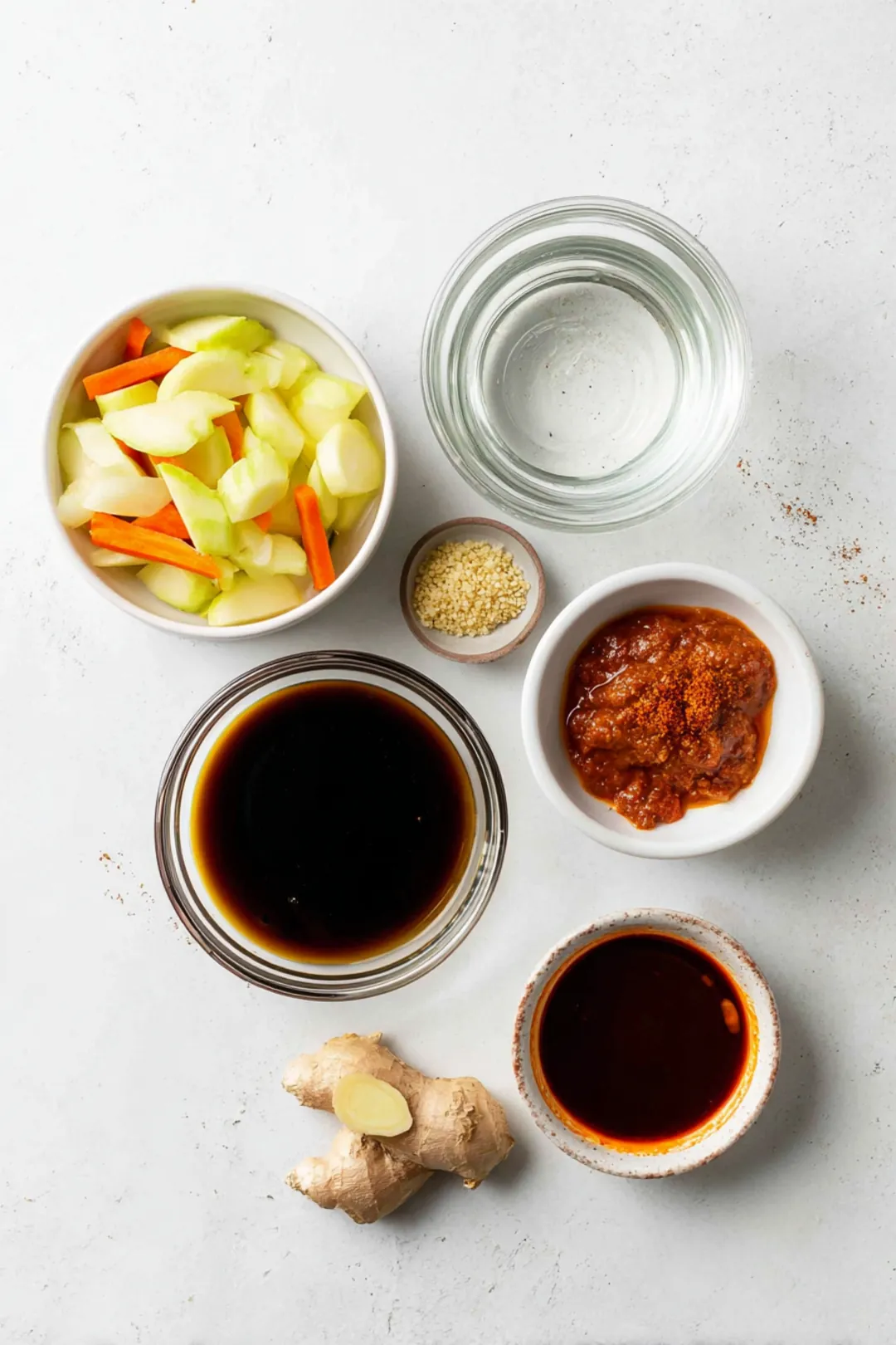 Global street food air fryer recipes - ingredients