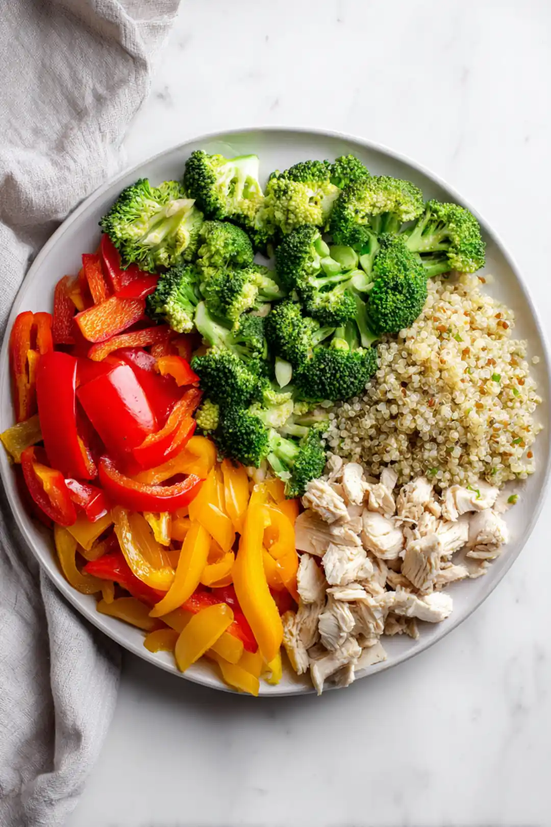 Low-calorie air fryer lunches ingredients