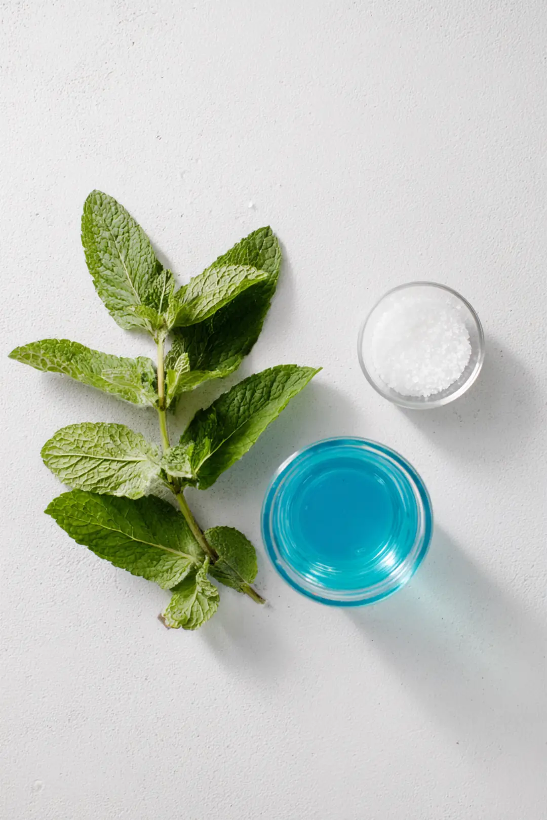 Minty sea salt blue refreshers - ingredients