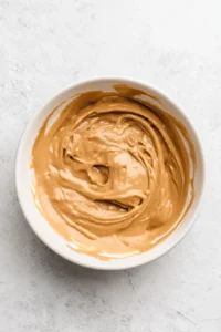 Mix all wet ingredients together until smooth and creamy