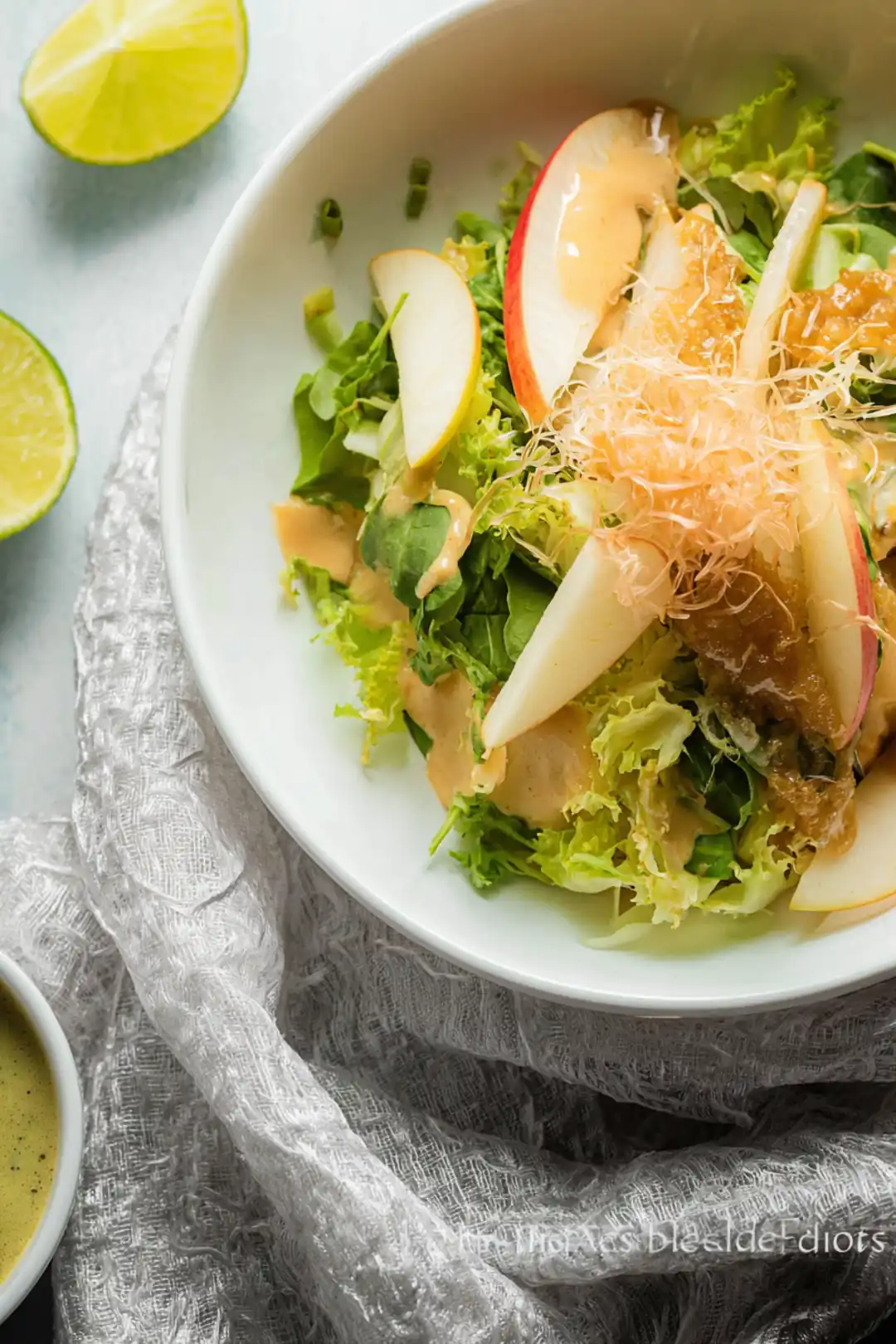 Pickled cabbage and parsnip power bowl