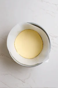 preheat oven to 350 and prepare round cake pan