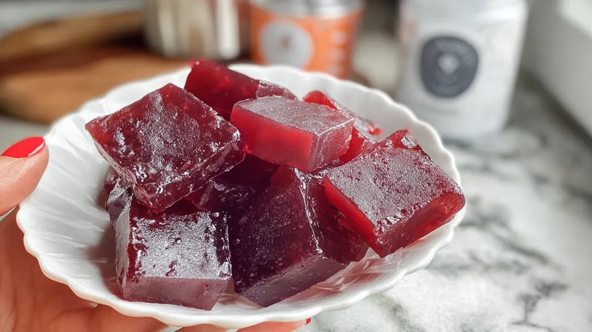 Probiotic gummy snacks homemade gelatin