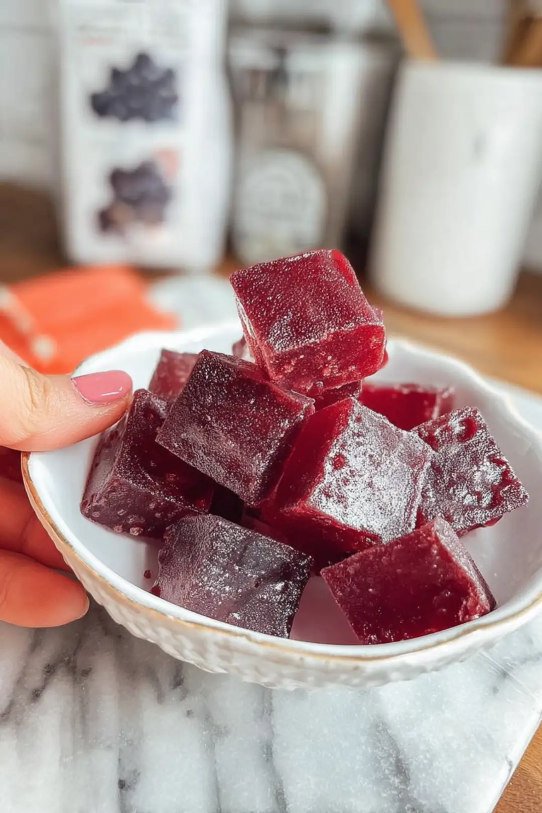 Probiotic gummy snacks homemade gelatin