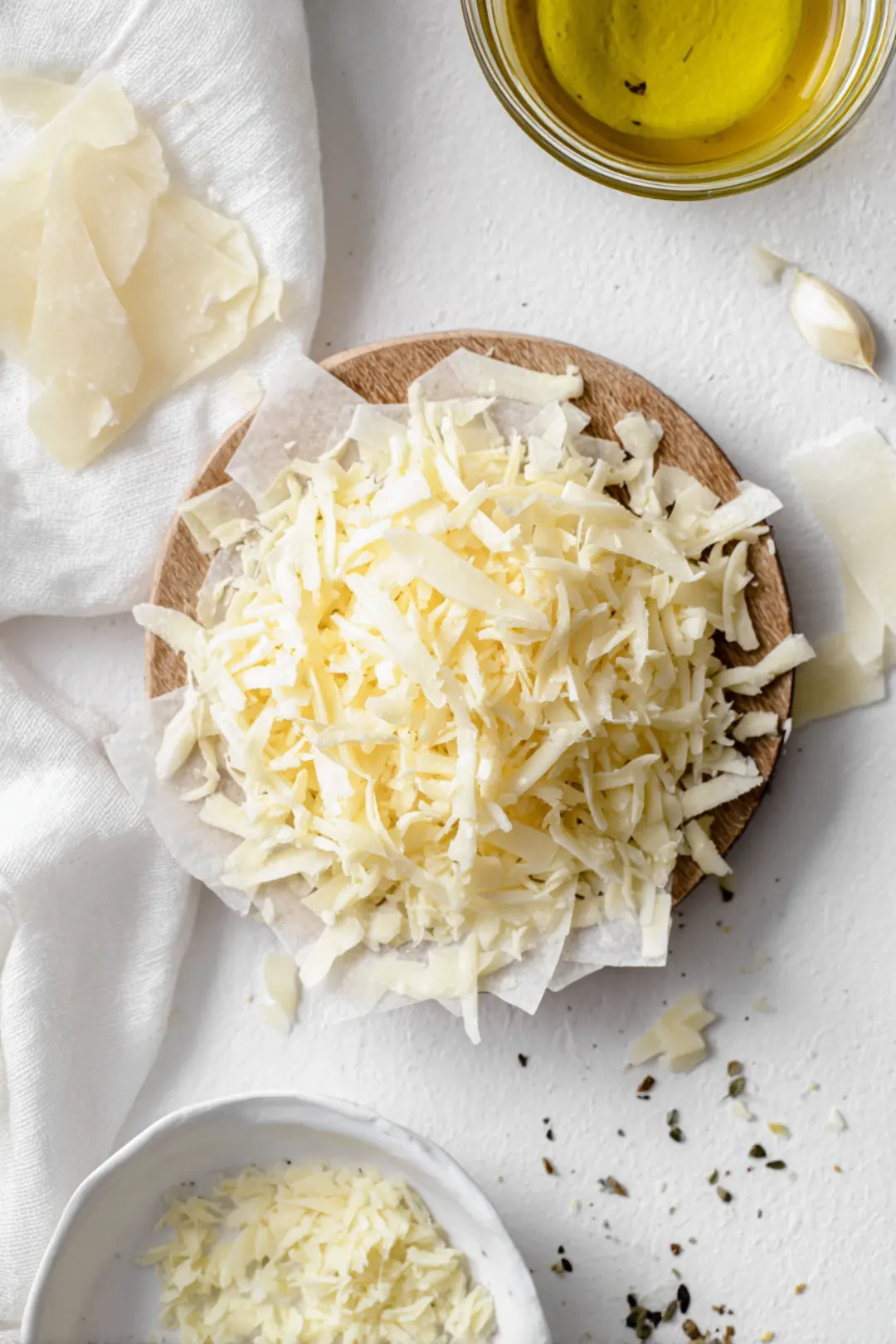 Rice Paper Pockets with Garlic Cheese ingredients