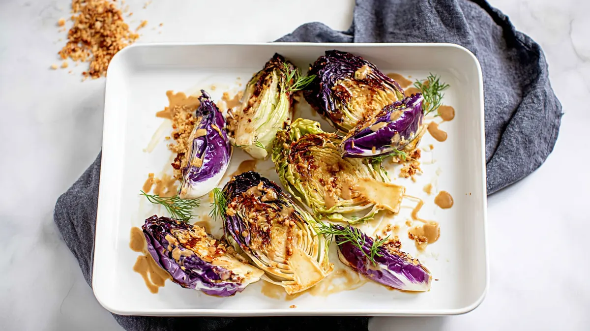 Root-to-Stem Miso Braised Cabbage
