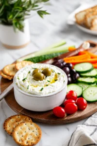 Serve chicken tenders with dippers like fresh vegetables, crackers, or your favorite bread