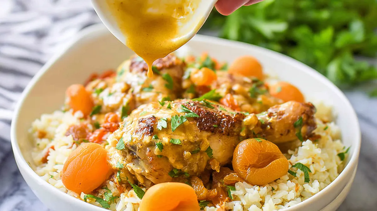 Slow-Cooker Apricot Honey Mustard Chicken