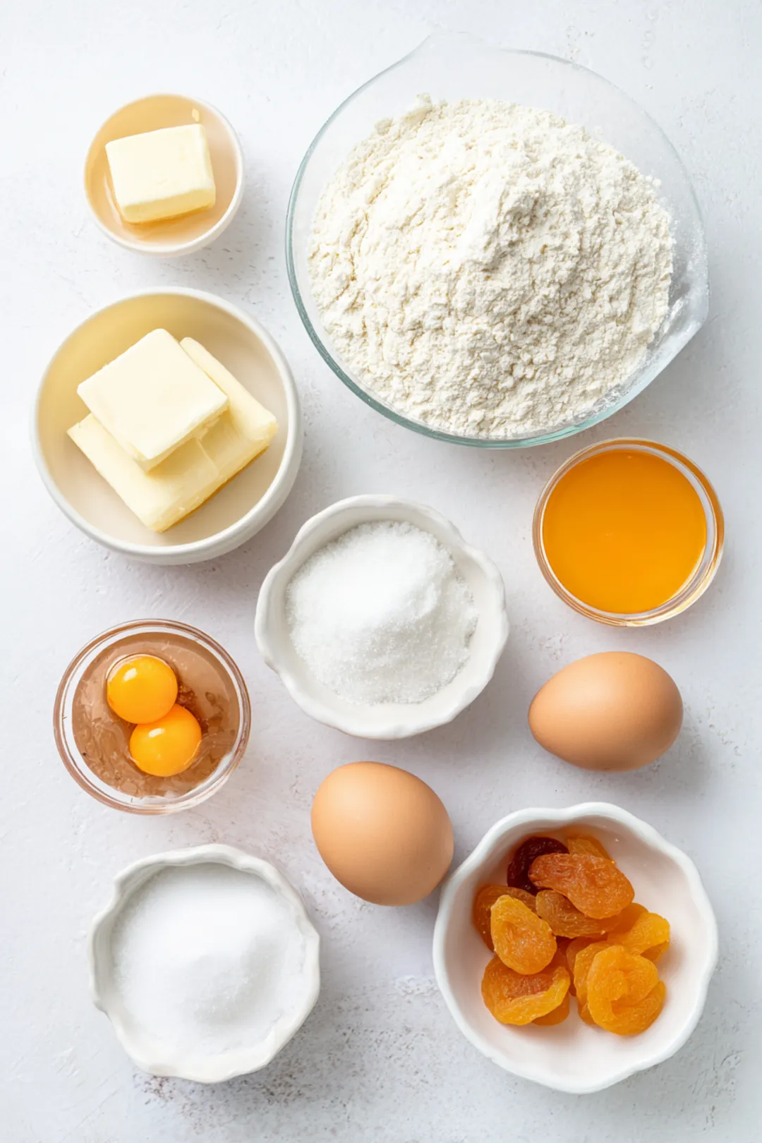 Soft toasted marzipan simnel cake ingredients