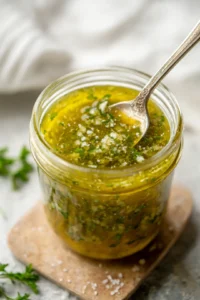 Taste and adjust seasoning for salad dressing