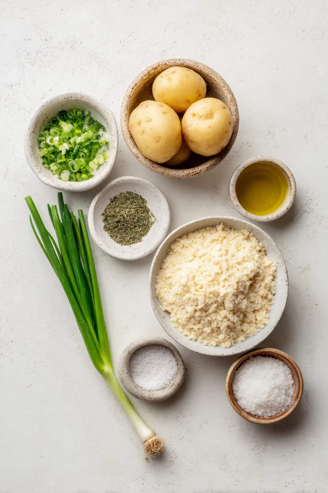 Tuna Potato Croquettes - ingredients