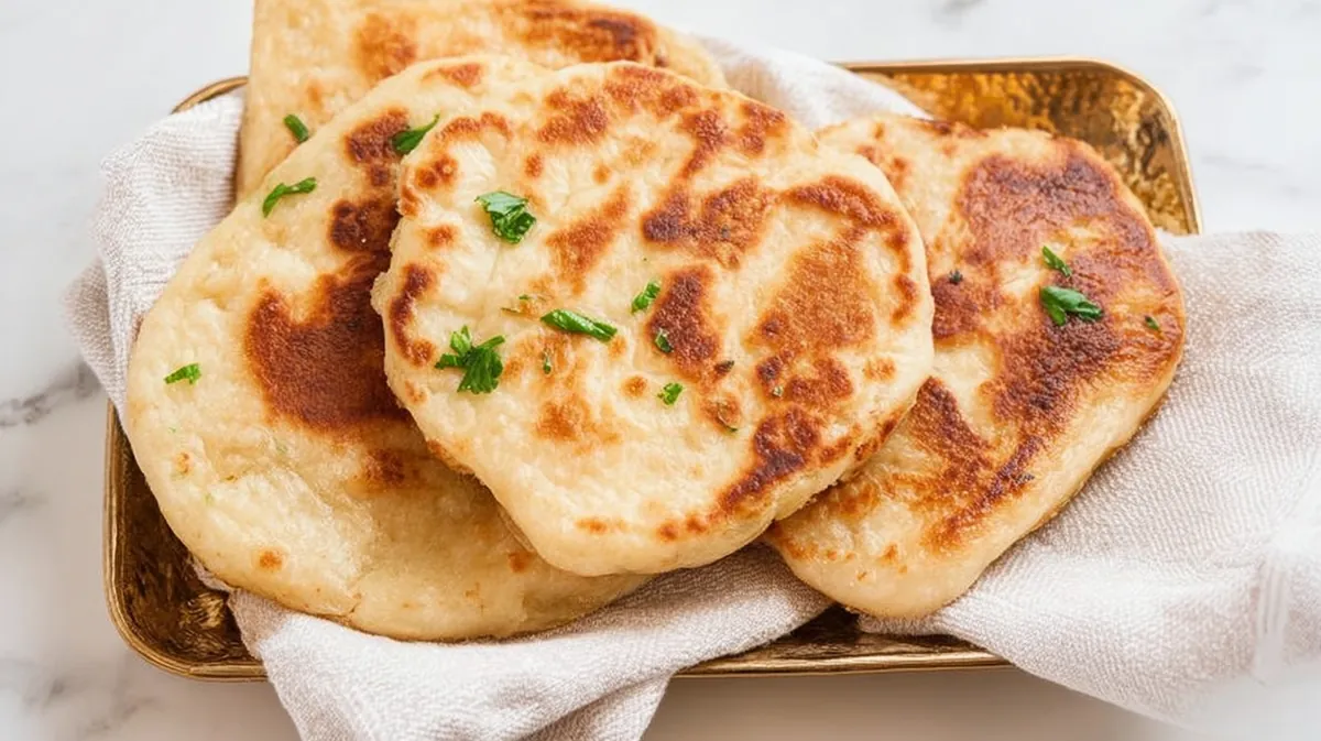 Upcycled sourdough discard flatbread