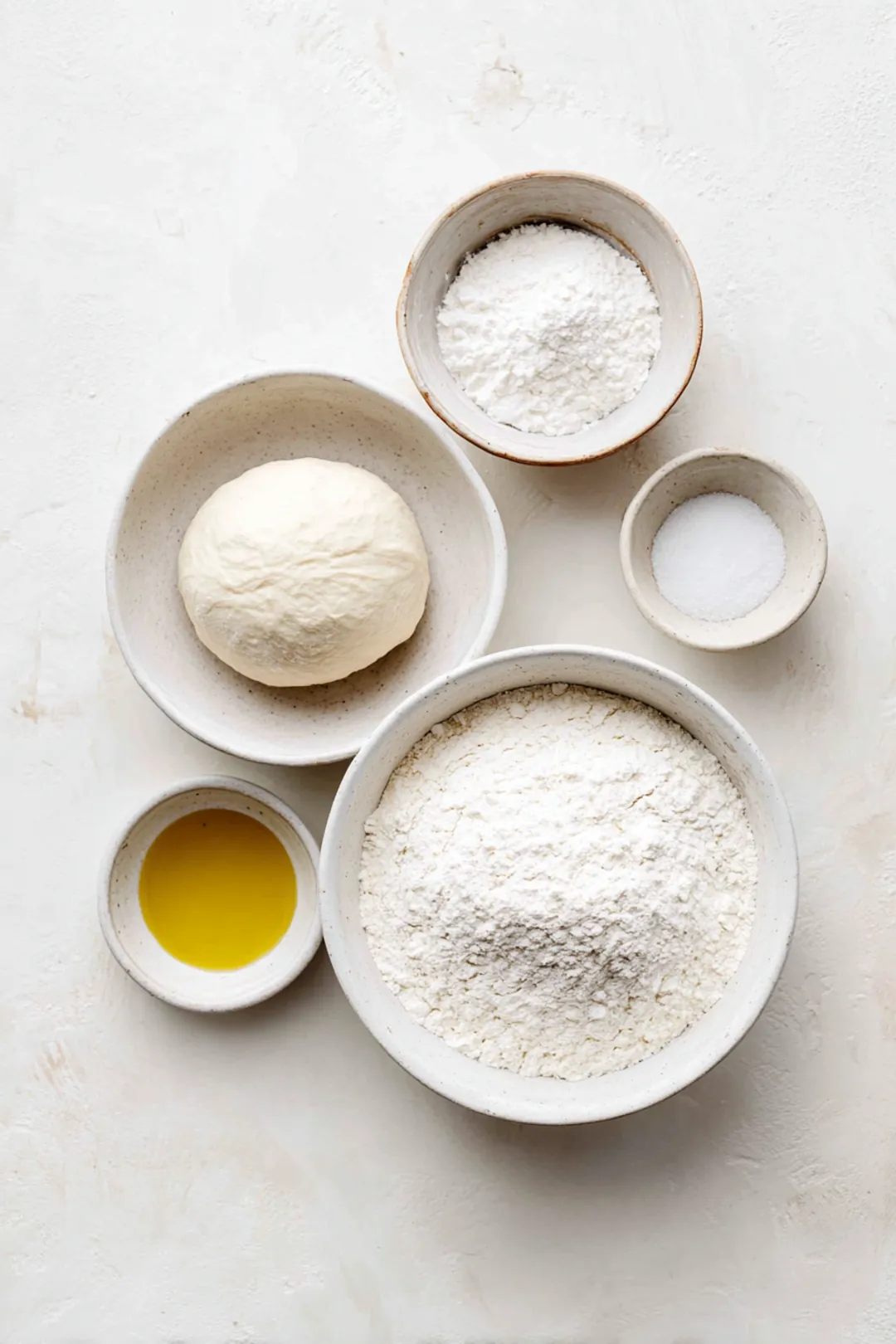 Upcycled sourdough discard flatbread ingredients