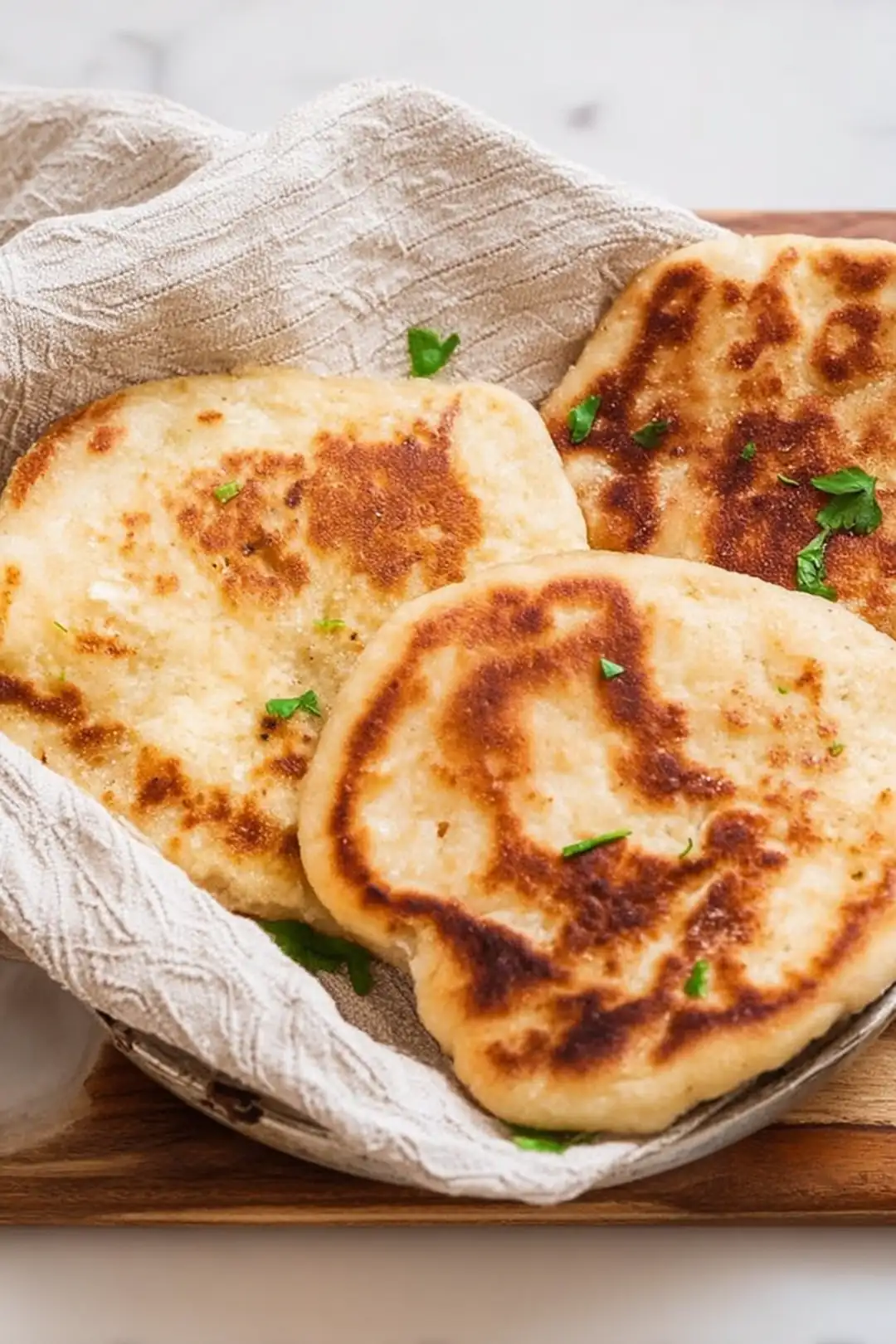 upcycled sourdough discard flatbread