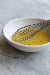 Whisk together the dressing ingredients