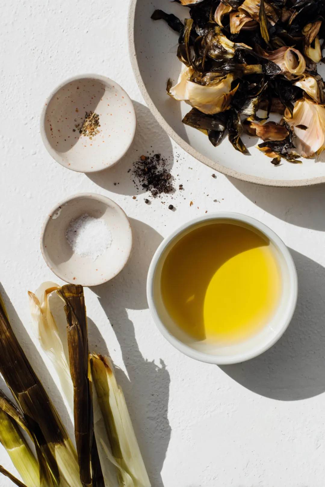 Zero Waste Vegetable Scrap Glow Broth ingredients