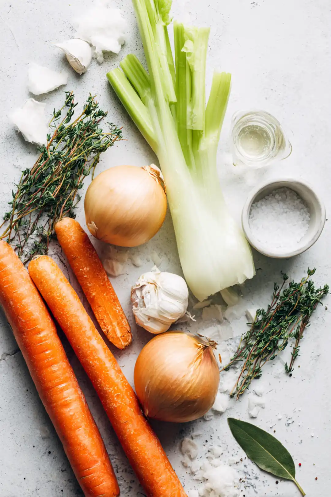 Zero-waste vegetable scrap immunity broth ingredients