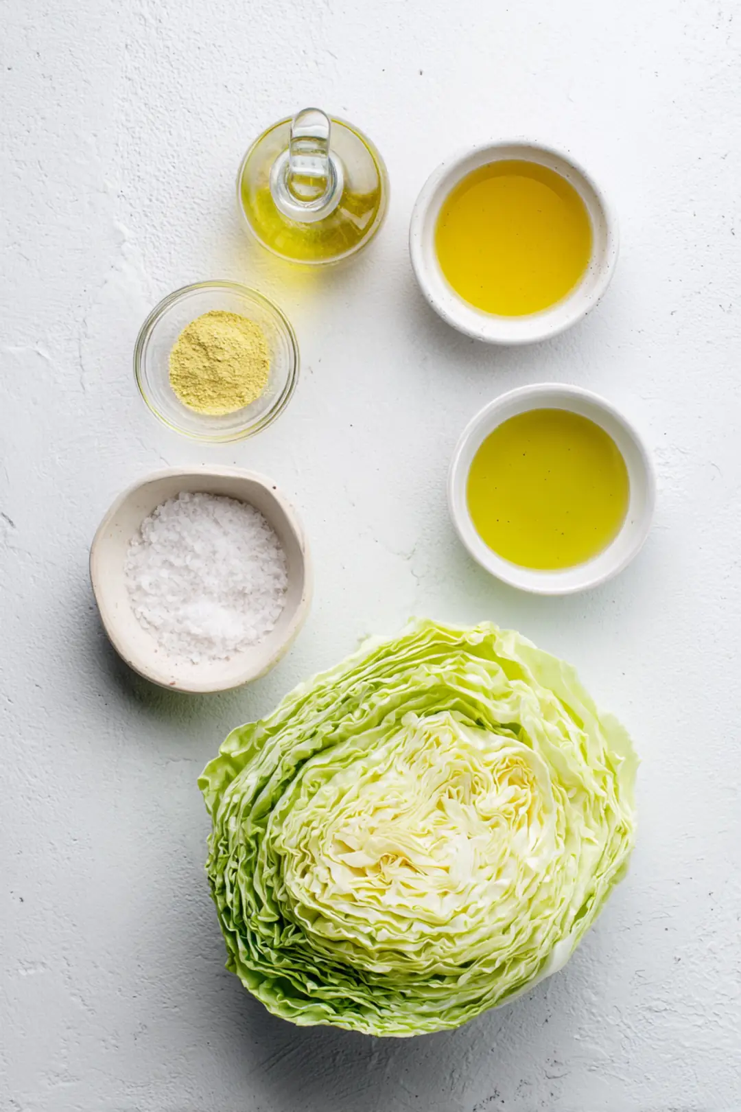 Air Fryer Cabbage Chips with Nutritional Yeast - ingredients