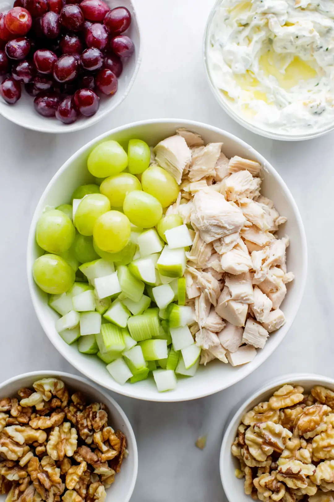 Apple chicken salad ingredients