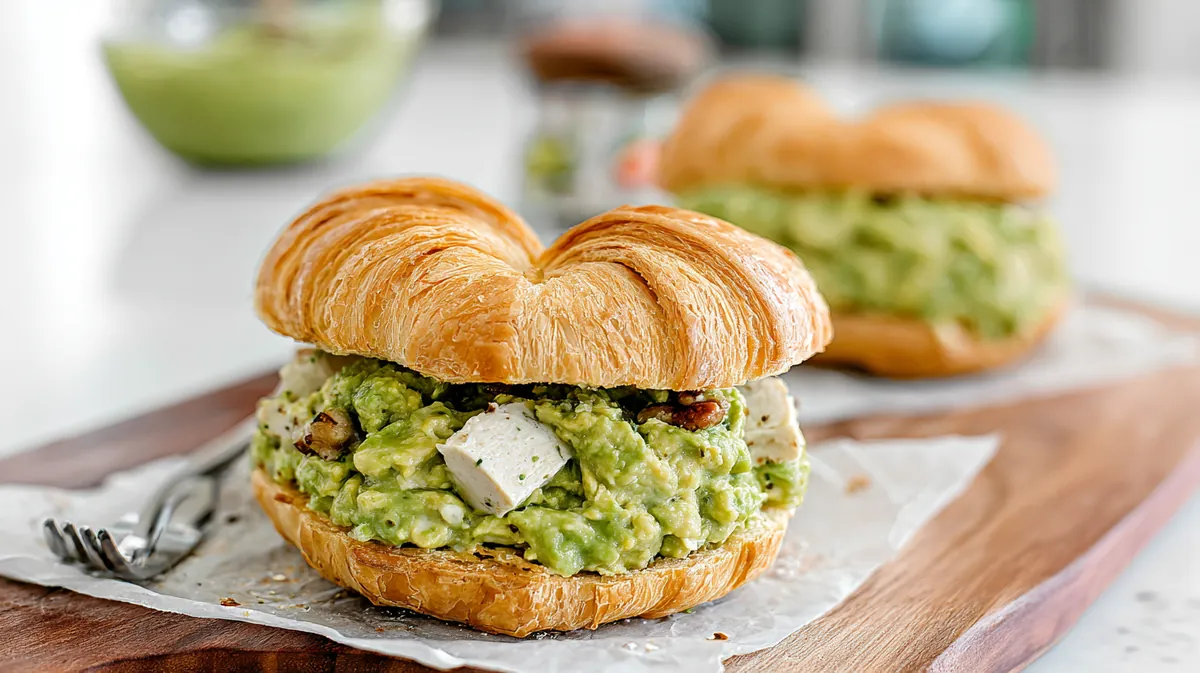 Avocado Chicken Salad Croissant