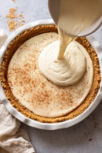 Bake the cheesecake until set and lightly golden