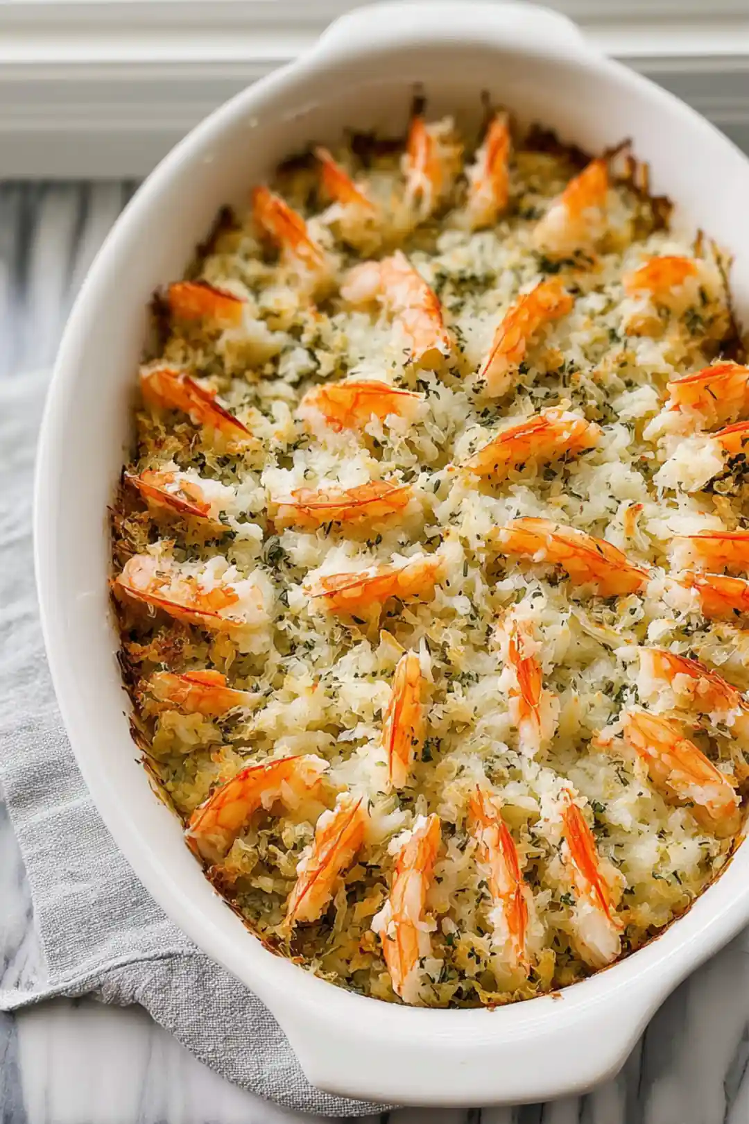 Baked Stuffed Shrimp Casserole