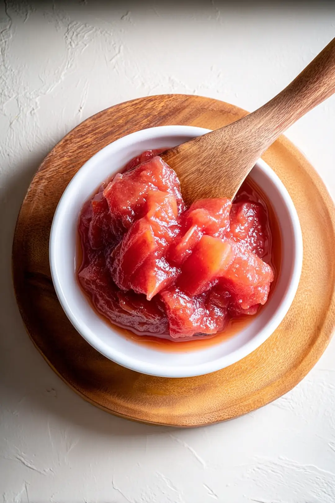 Beet Honey Rhubarb Compote