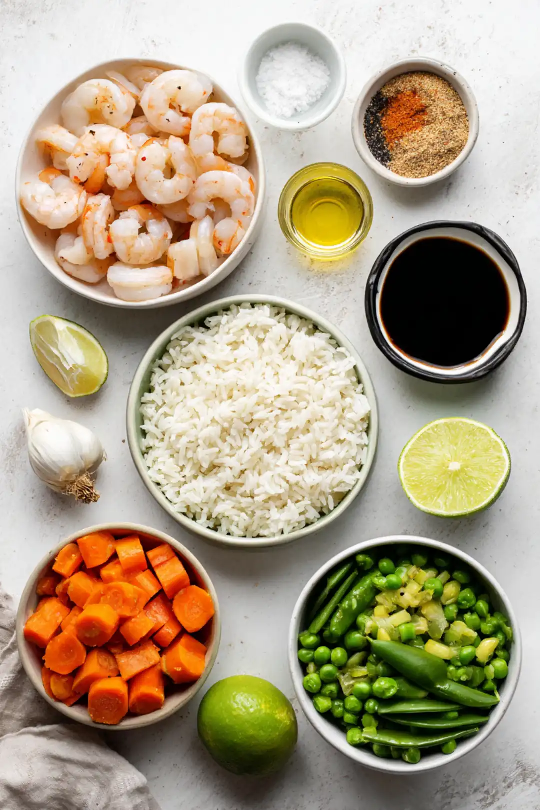 Cajun shrimp fried rice ingredients