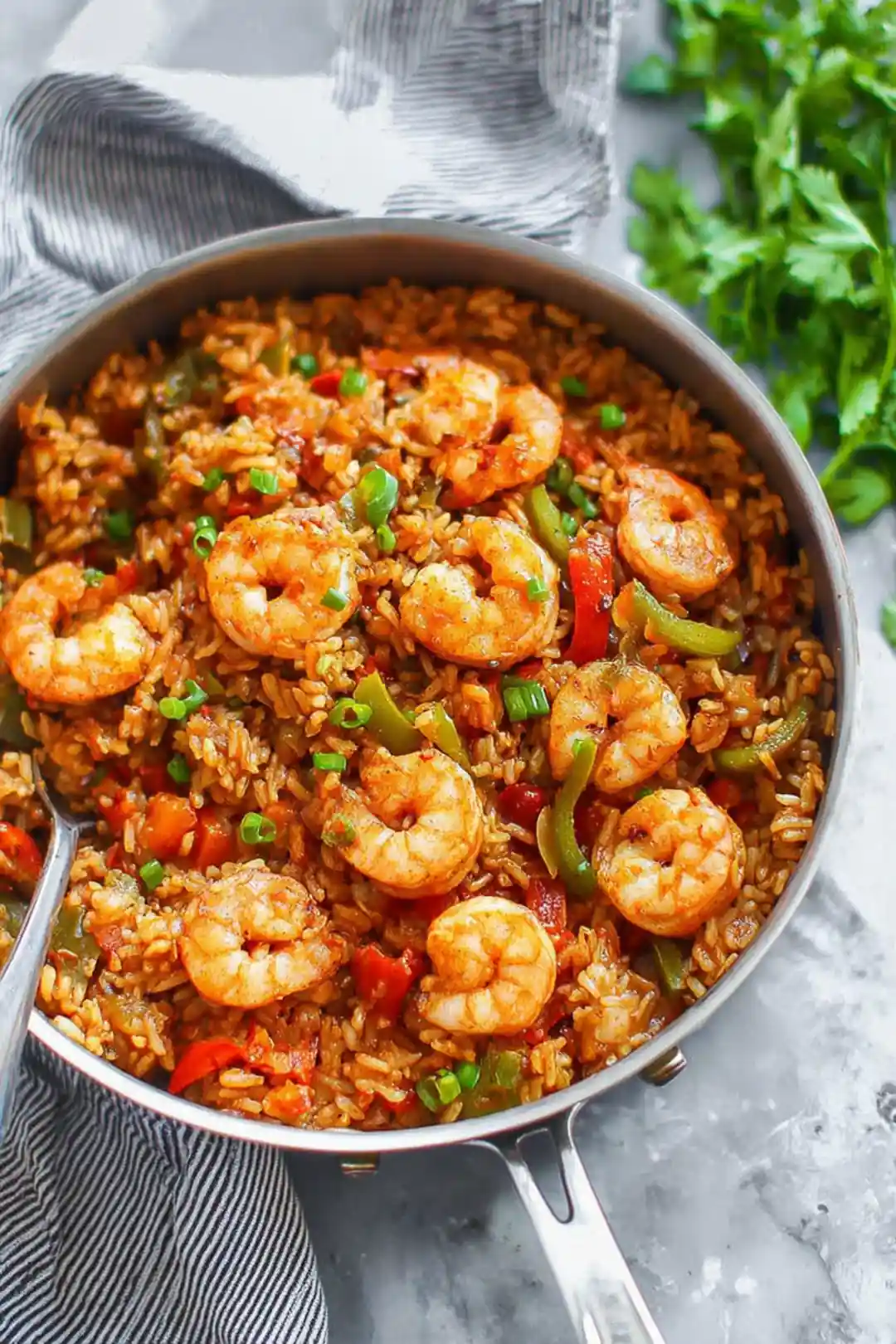 Cajun shrimp fried rice