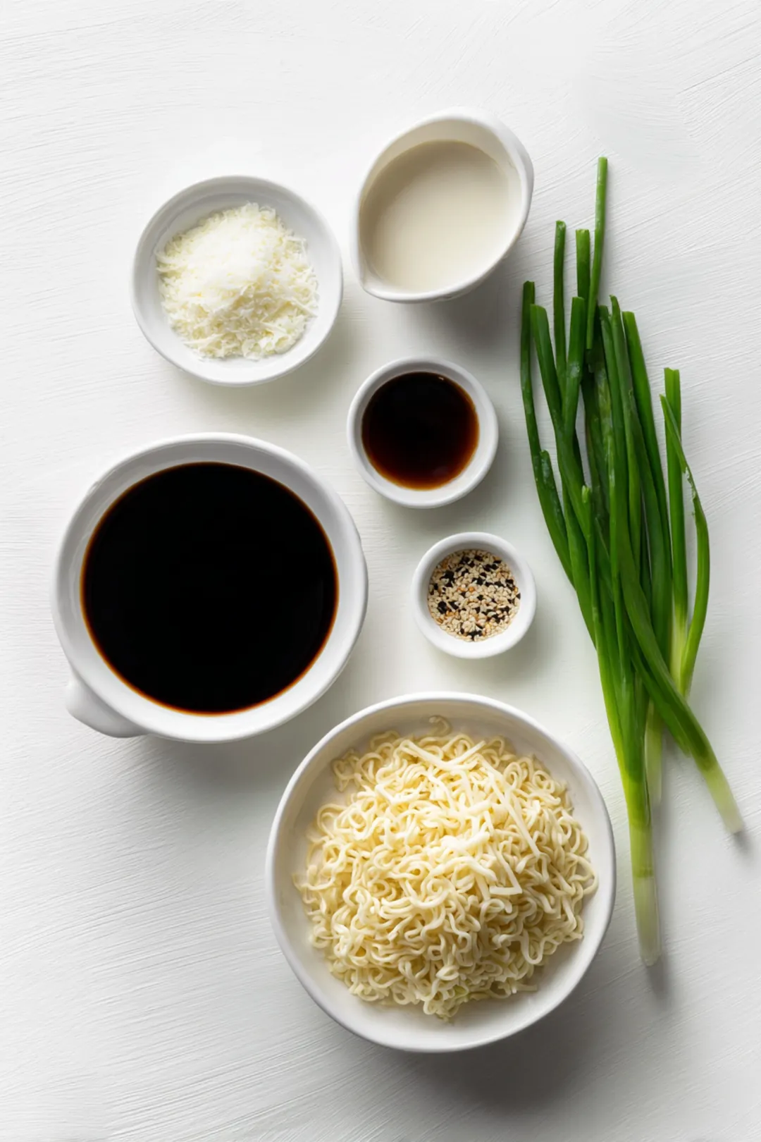 Carbonara Buldak Ramen Upgrade - ingredients