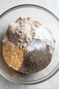 Combine dry ingredients in a mixing bowl