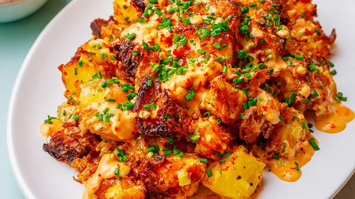 Crispy Potato Salad - Vegan Twist