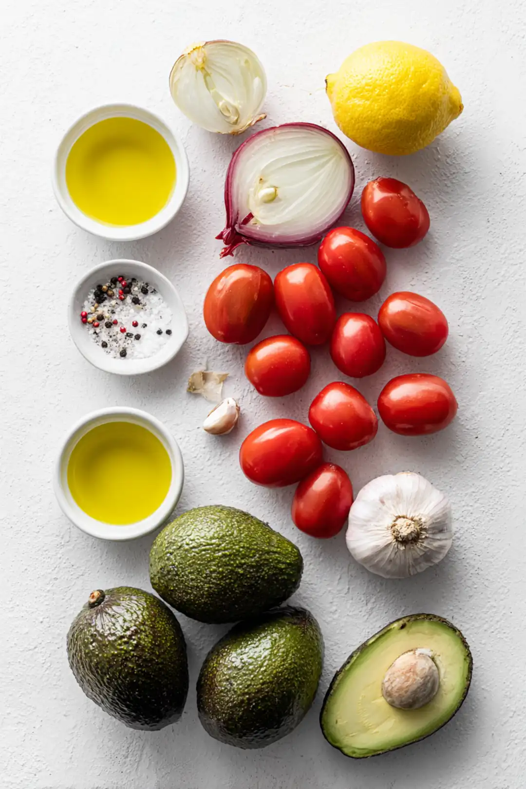 Easy avocado recipes - ingredients