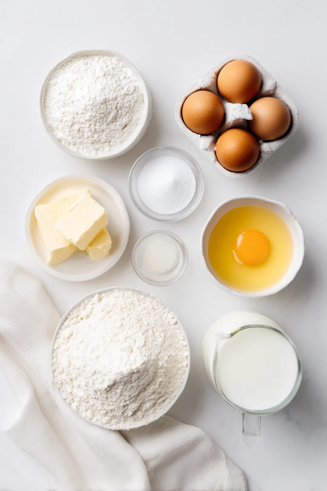 Flyffy pancake recipe - ingredients